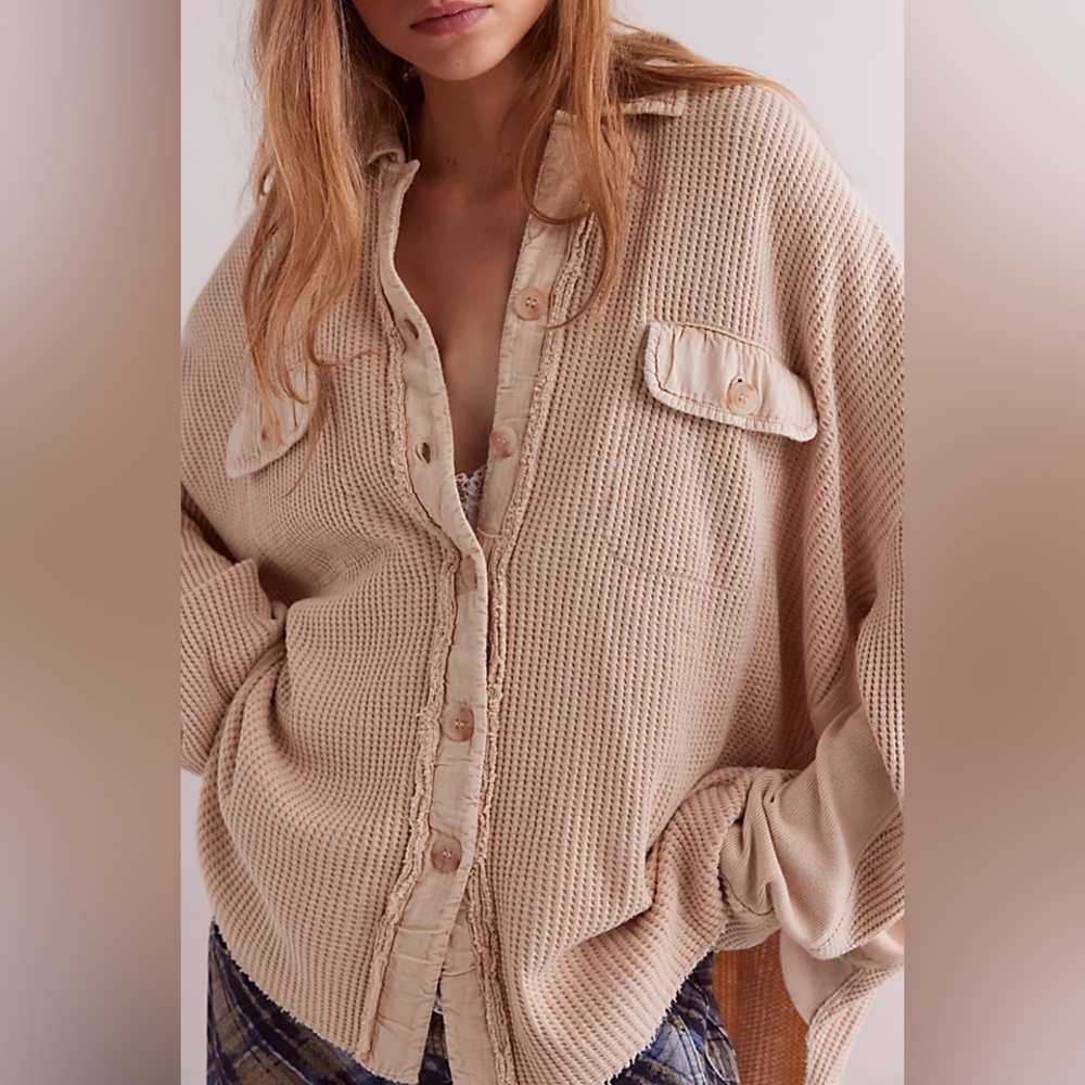 Free People - FP One Scout Jacket Sand - Size Small